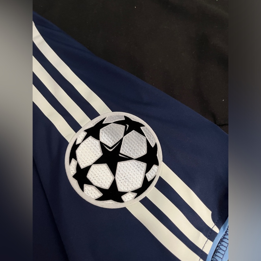 Zidane #5 Real Madrid Blue 2005/2006 retro soccer jersey UCL - Picture 5 of 6